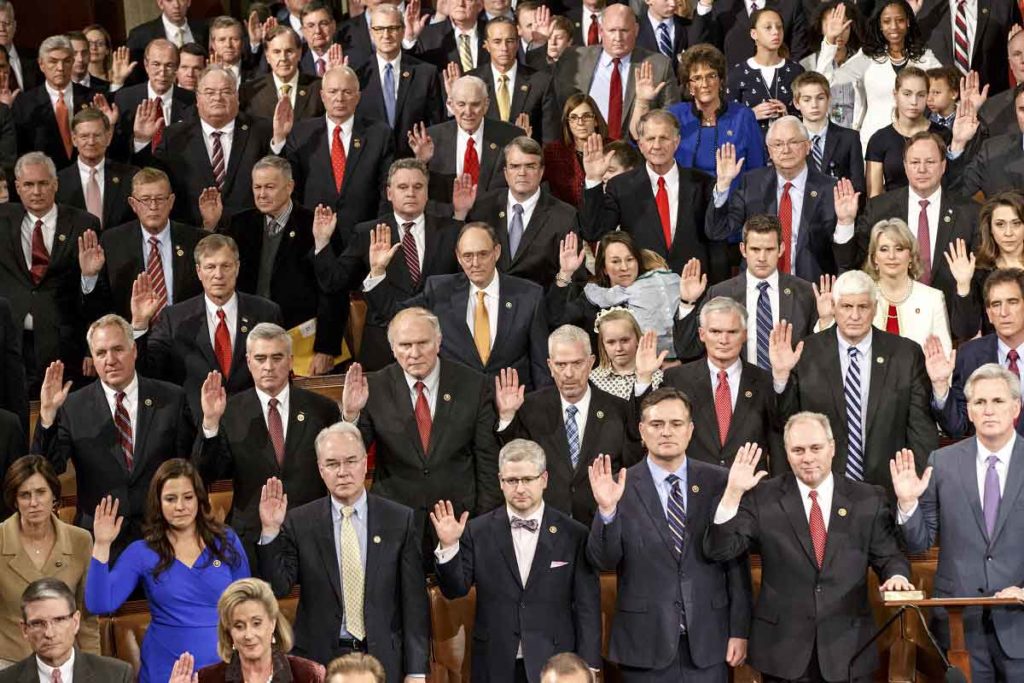 115th Congress Taking the Oath of Office
